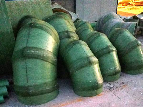 玻璃鋼彎頭發(fā)貨中